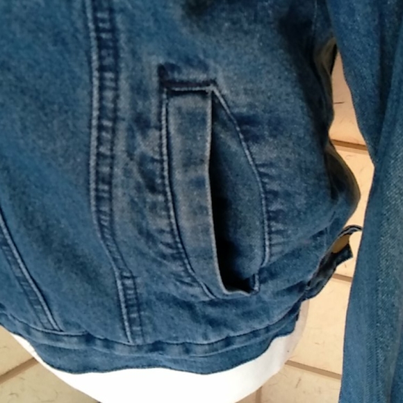 Forever 21 denim jacket sz s - Picture 4 of 9